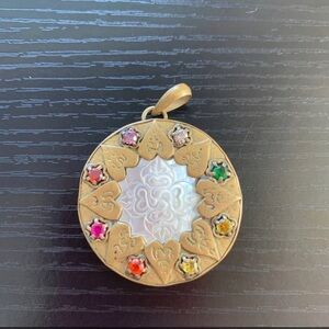 Compass of Love pendant by Liquid Fire Mantra.